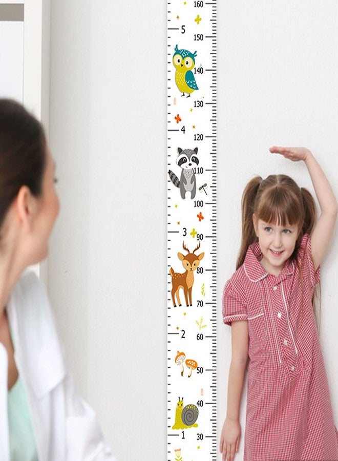 JLNGTHONG Height Chart for Kids, Height Measurement for Wall with Animal Style Child Height Measure Wall Chart Bedroom Nursery Wall Decoration - Image 5